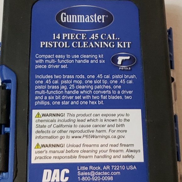 Gunmaster Cleaning Kit for .45 Caliber - Picture 3 of 3